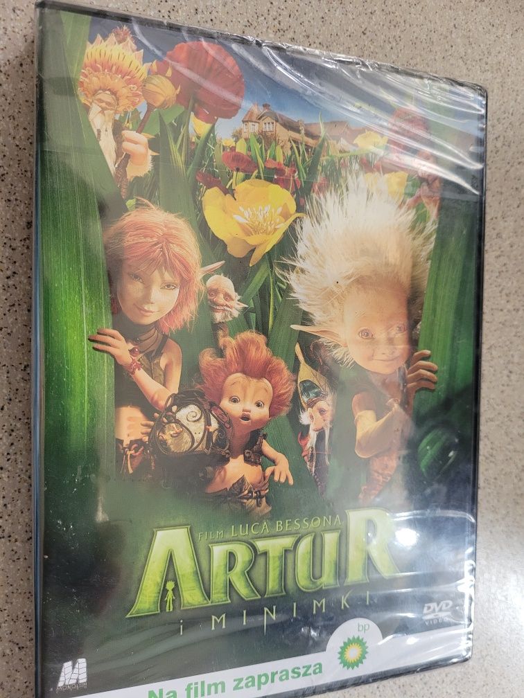 DVD Artur i Minimki 2006 Europacorp / dubbing PL/ folia