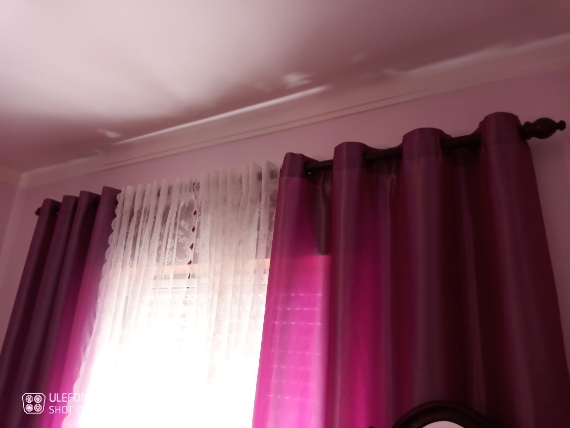 Colcha e cortinados