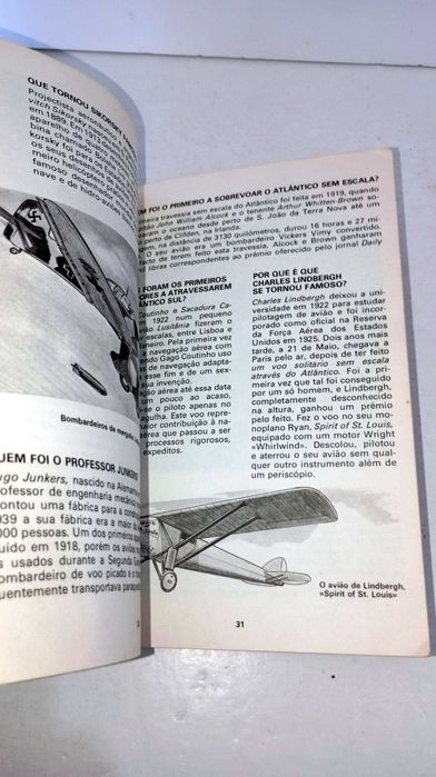 Primeiras Perguntas - Os Aviões