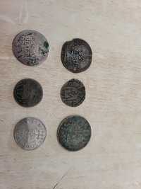 Zestaw rzadkich niemieckich monet XVIIIw