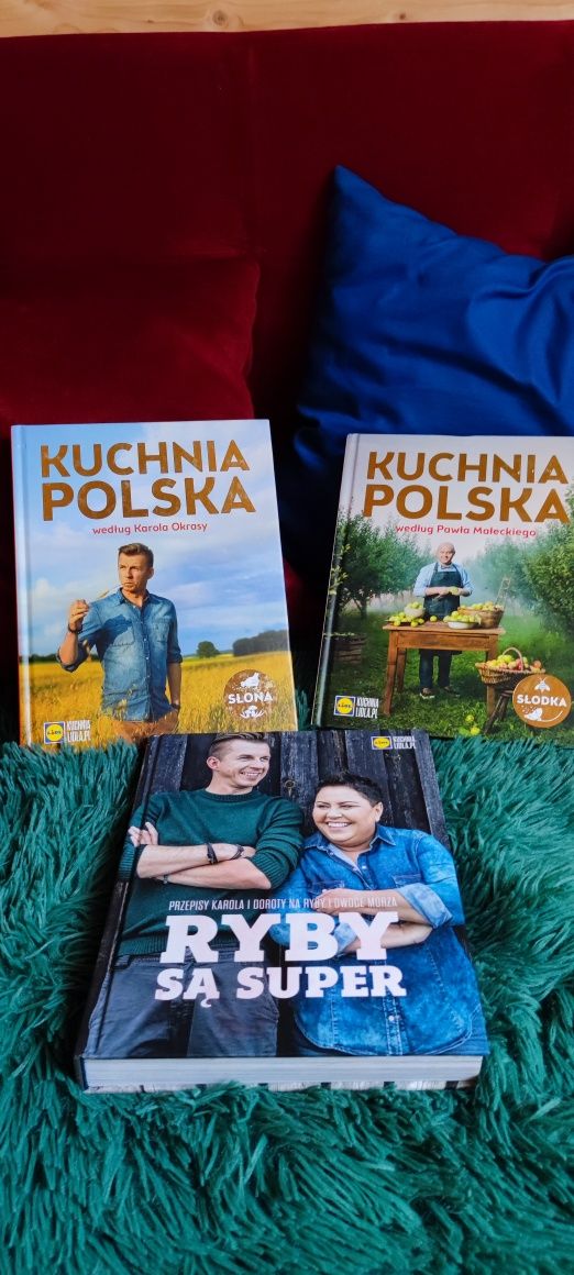 Sprzedam książki zestaw kuchnia polska