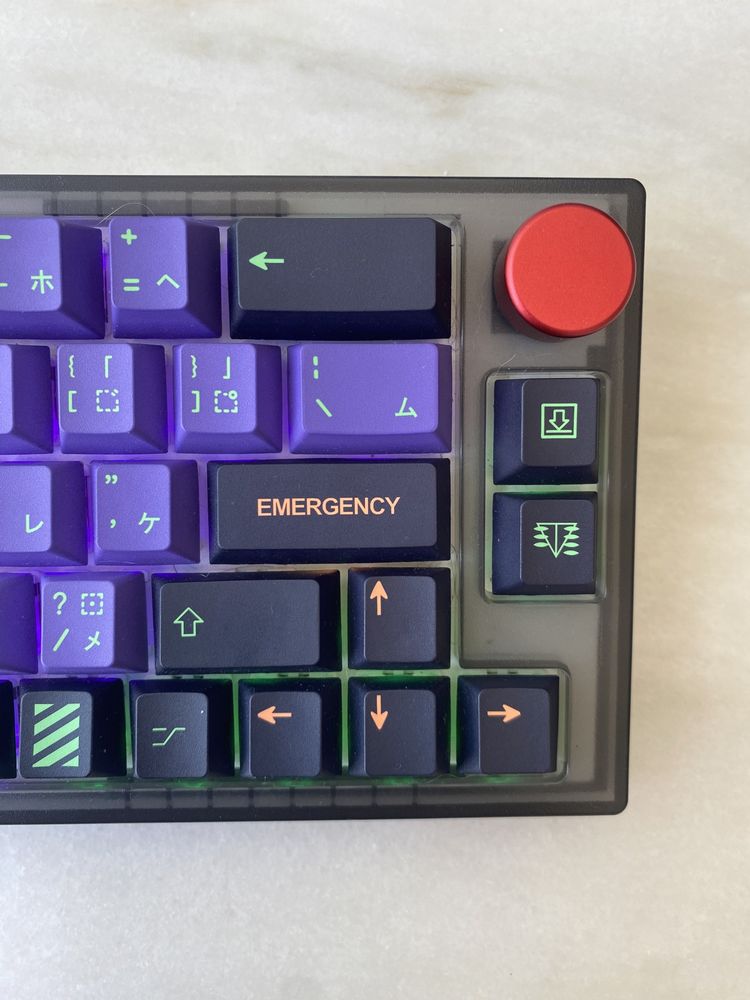 Teclado Customizado - Evangelion