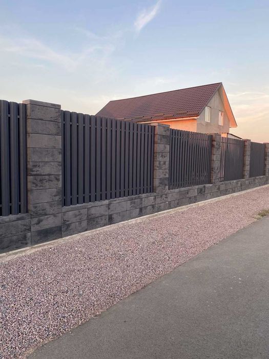 Штакетник металлический - купить металлоштакетник ‼️ Без посередників!