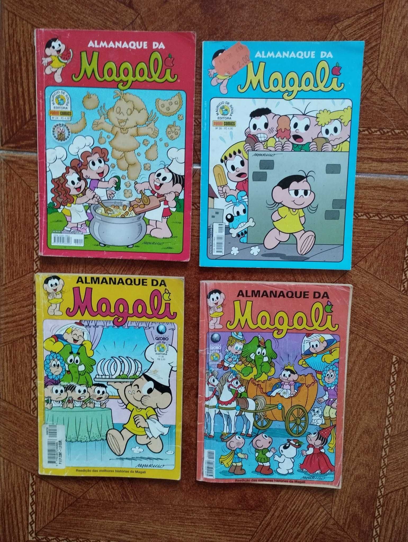 BD Almanaques da Mónica, Cebolinha, Magali e Bidu