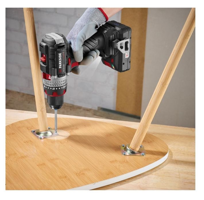 Wiertarko wkrętarka udarowa PARKSIDE PSBSAP 20 Li D4 Brushless Nowa Be