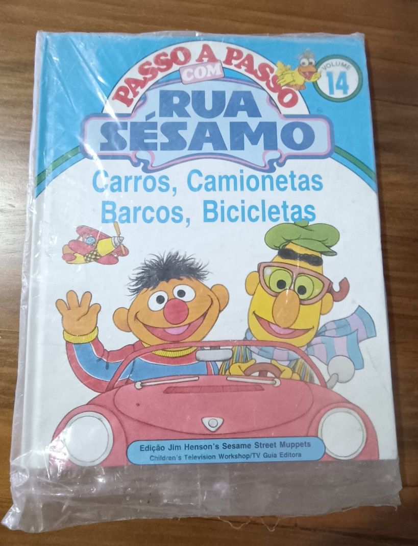 Livros coleção Rua Sésamo
