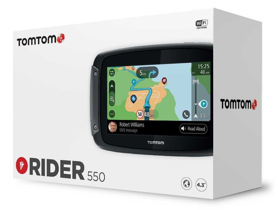 TomTom RIDER 550 PREMIUM PACK nawigacja motocyklowa