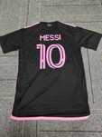 Czarna koszulka wyjazdowa Inter Miami Fan Edition nr 10 Messi R.S
