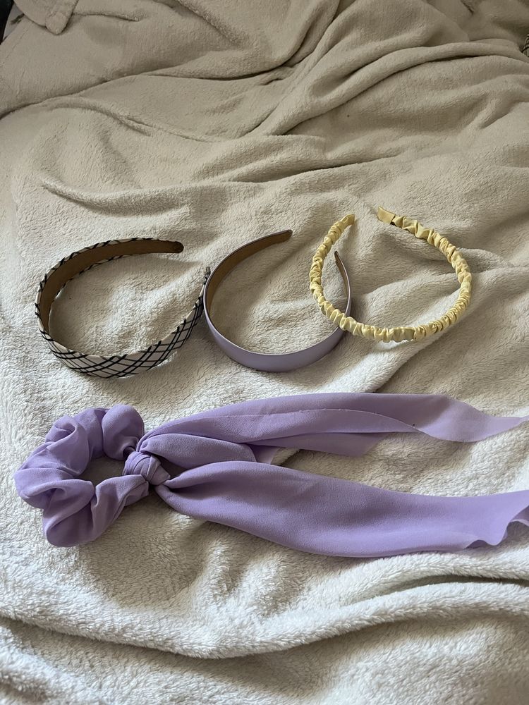 Zestaw opasek do włosów i scrunchie