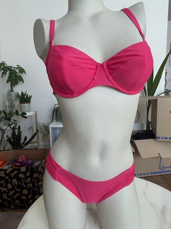 Bikini nowy 65HH biustonosz kąpielowy z majtkami firmy Cleo by Panache