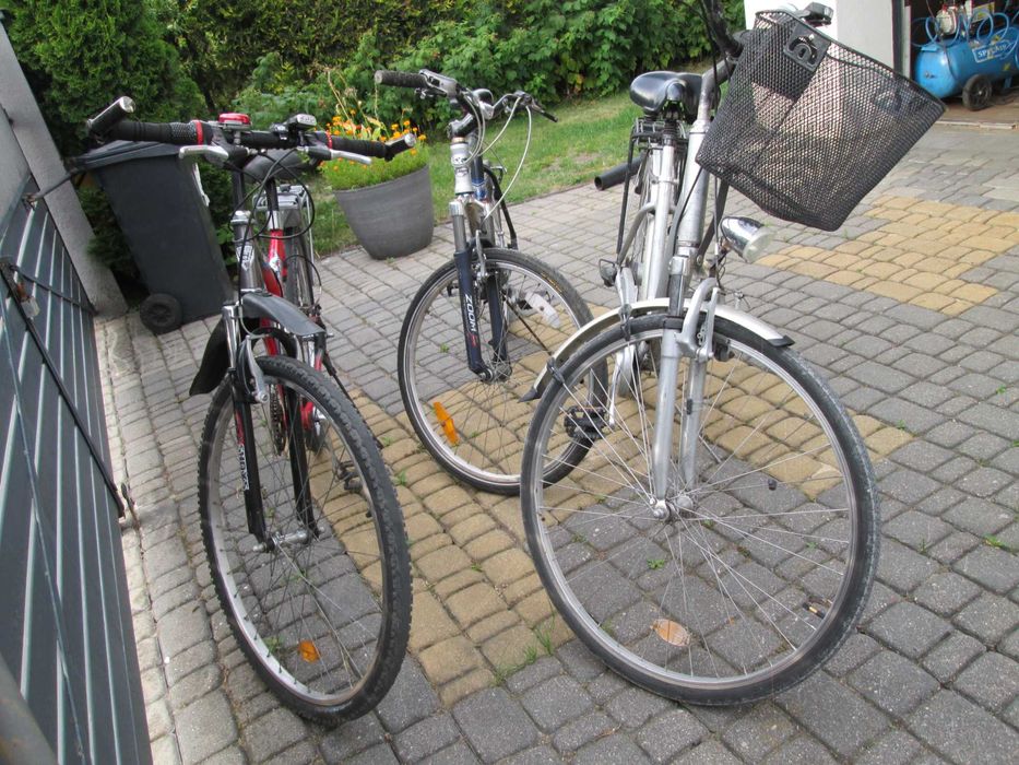 OKAZJA-Rowery -zestaw dla całej rodziny.