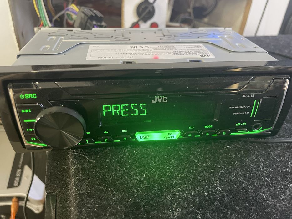 Автомагнітола JVC 1-din