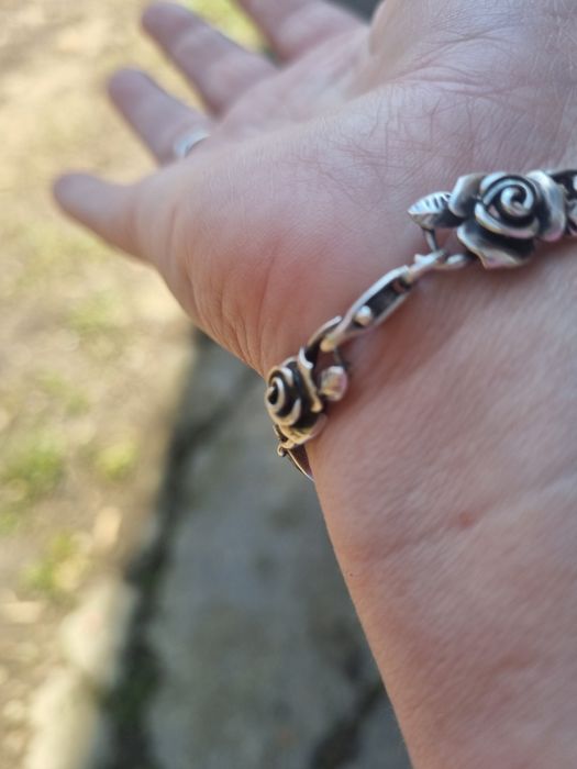 Серебро браслет.