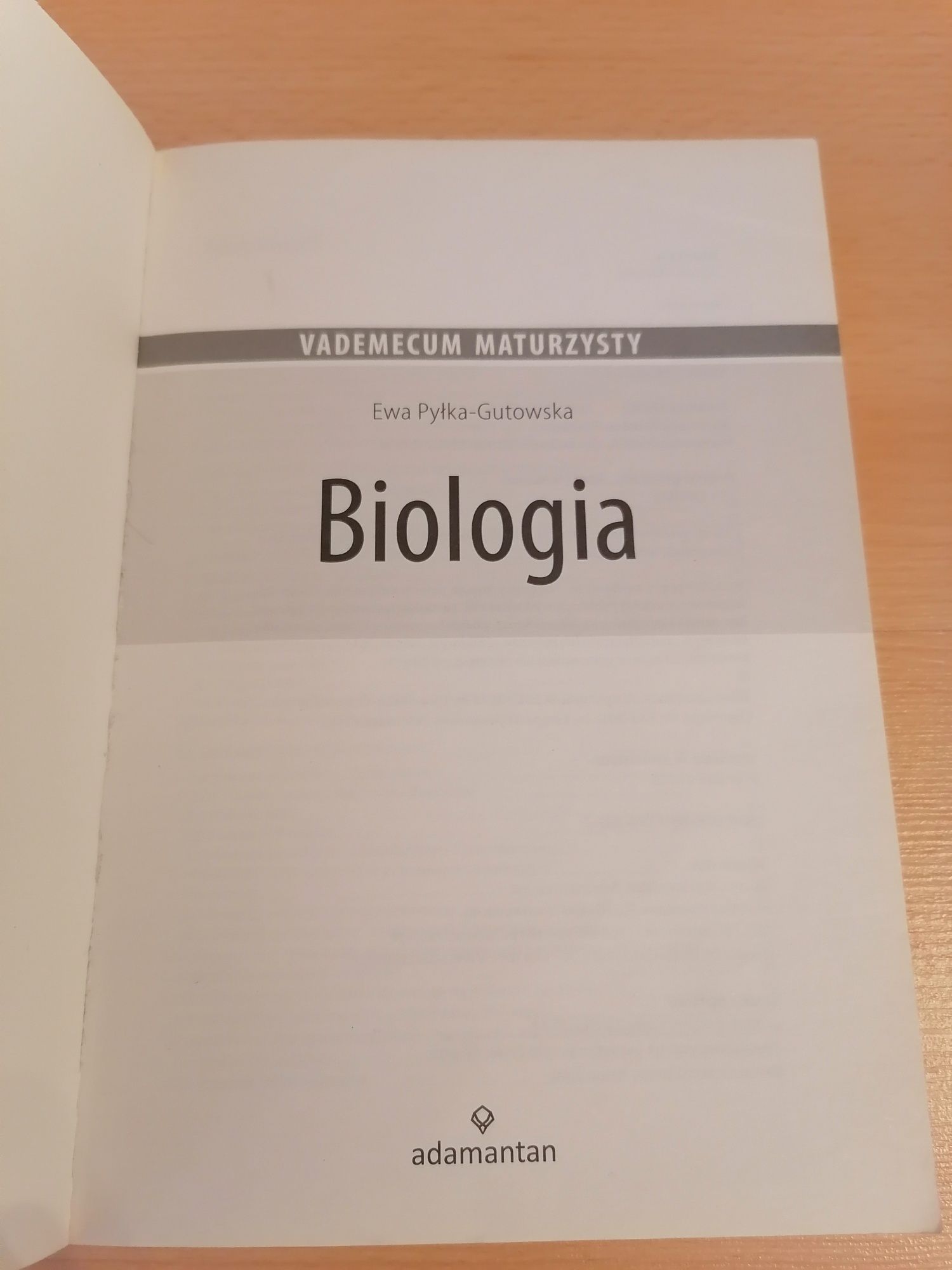 Biologia Vademecum maturzysty Ewa Pyłka-Gutowska