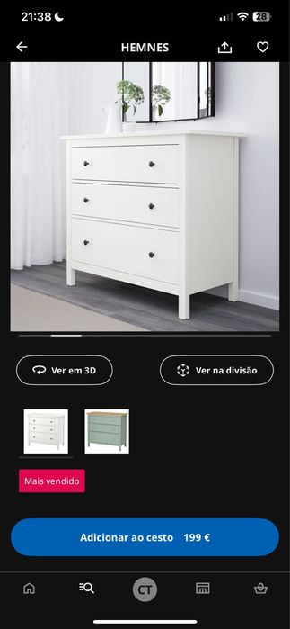 Cómoda Ikea Hemnes