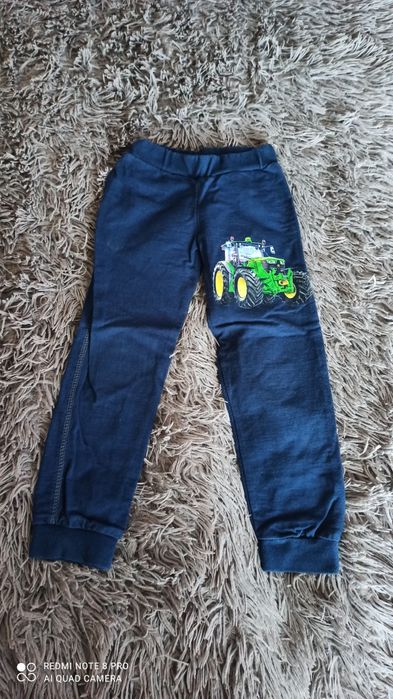 Spodnie chłopięce dresowe traktor r. 98