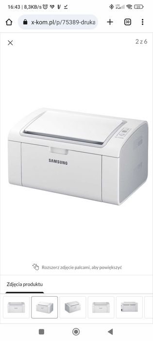 Drukarka Samsung ml 21-65