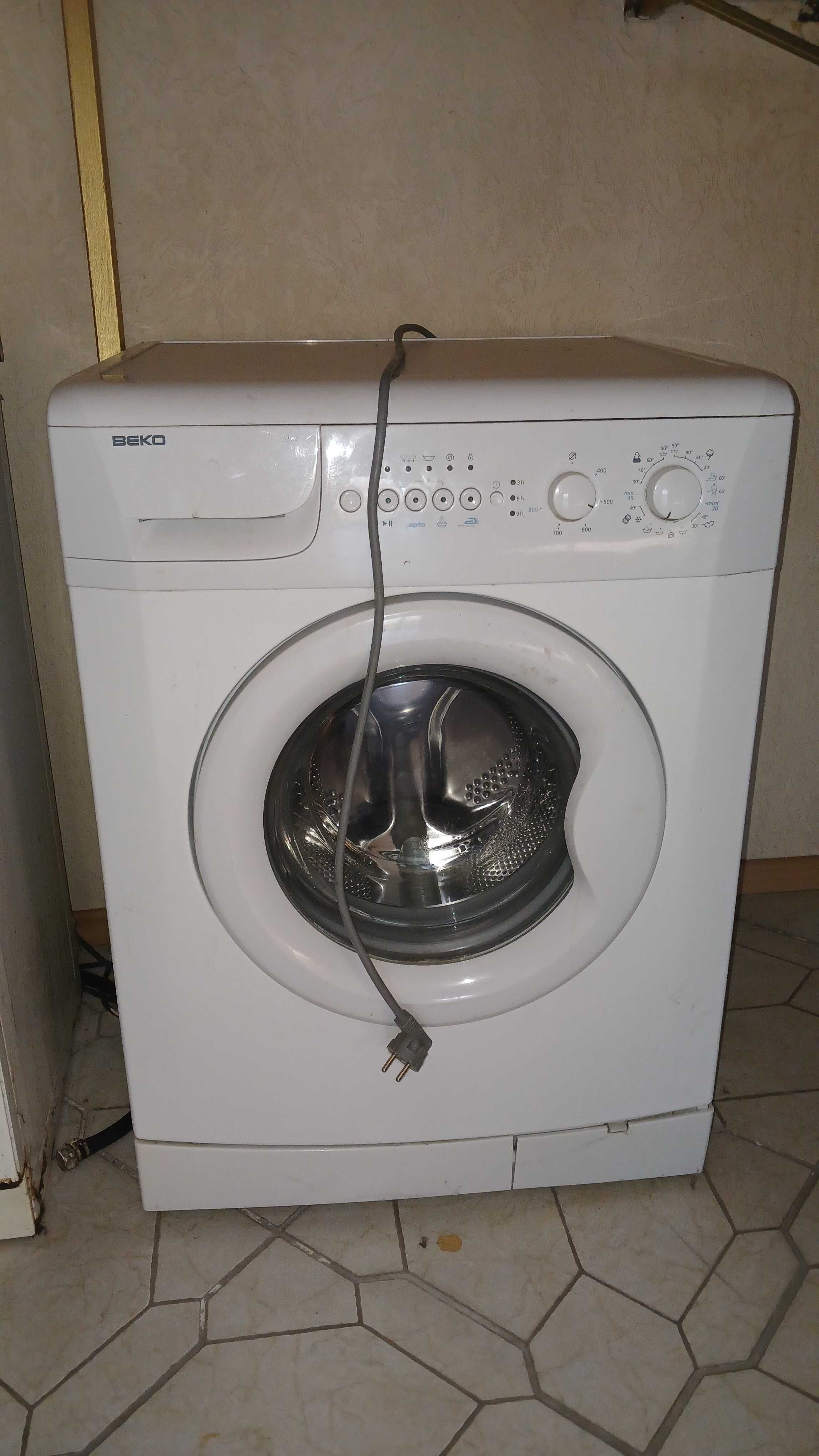 Beko 25080 T Пральна машина не працює