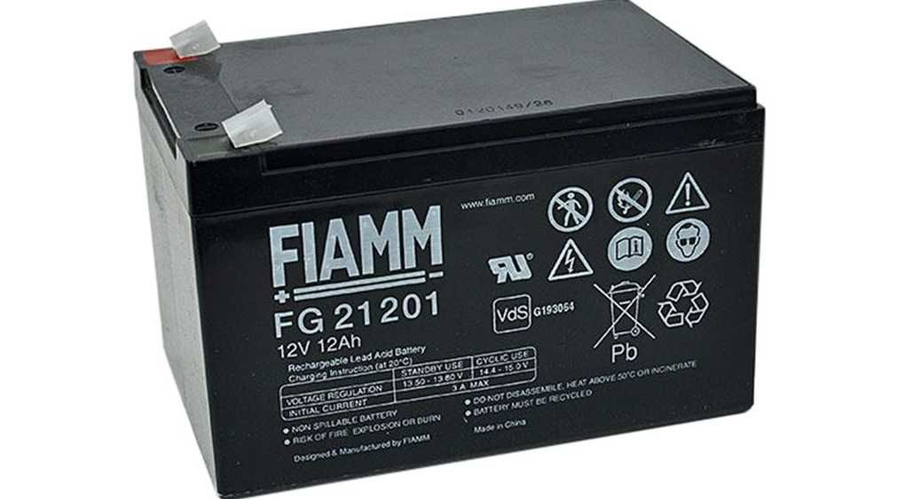 Zestaw 4szt. Baterii FIAMM 12V, 12Ah 50% taniej