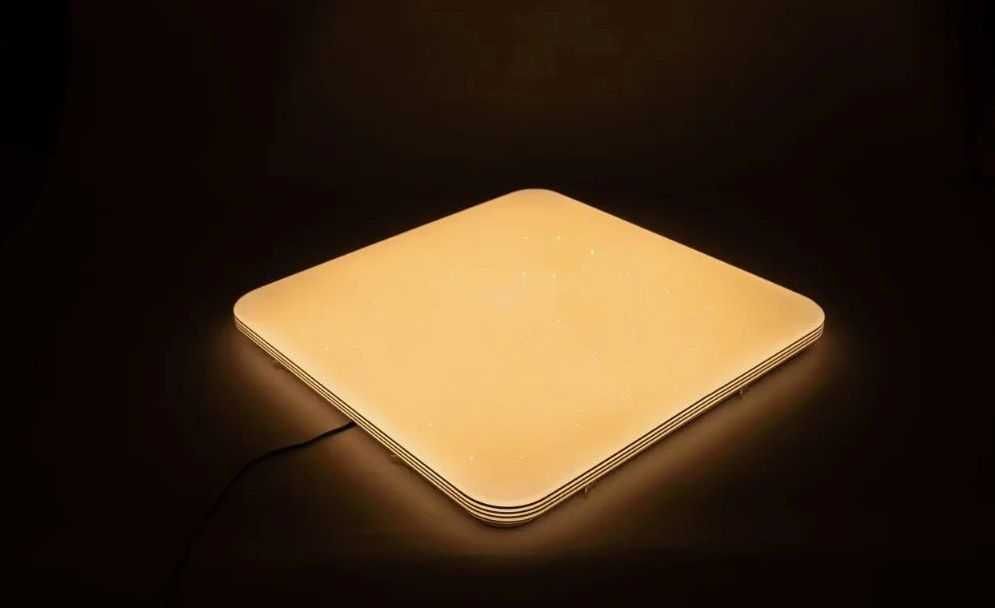 Потолочная LED люстра Квадрат 24-90W – светильник, бра, пульт
