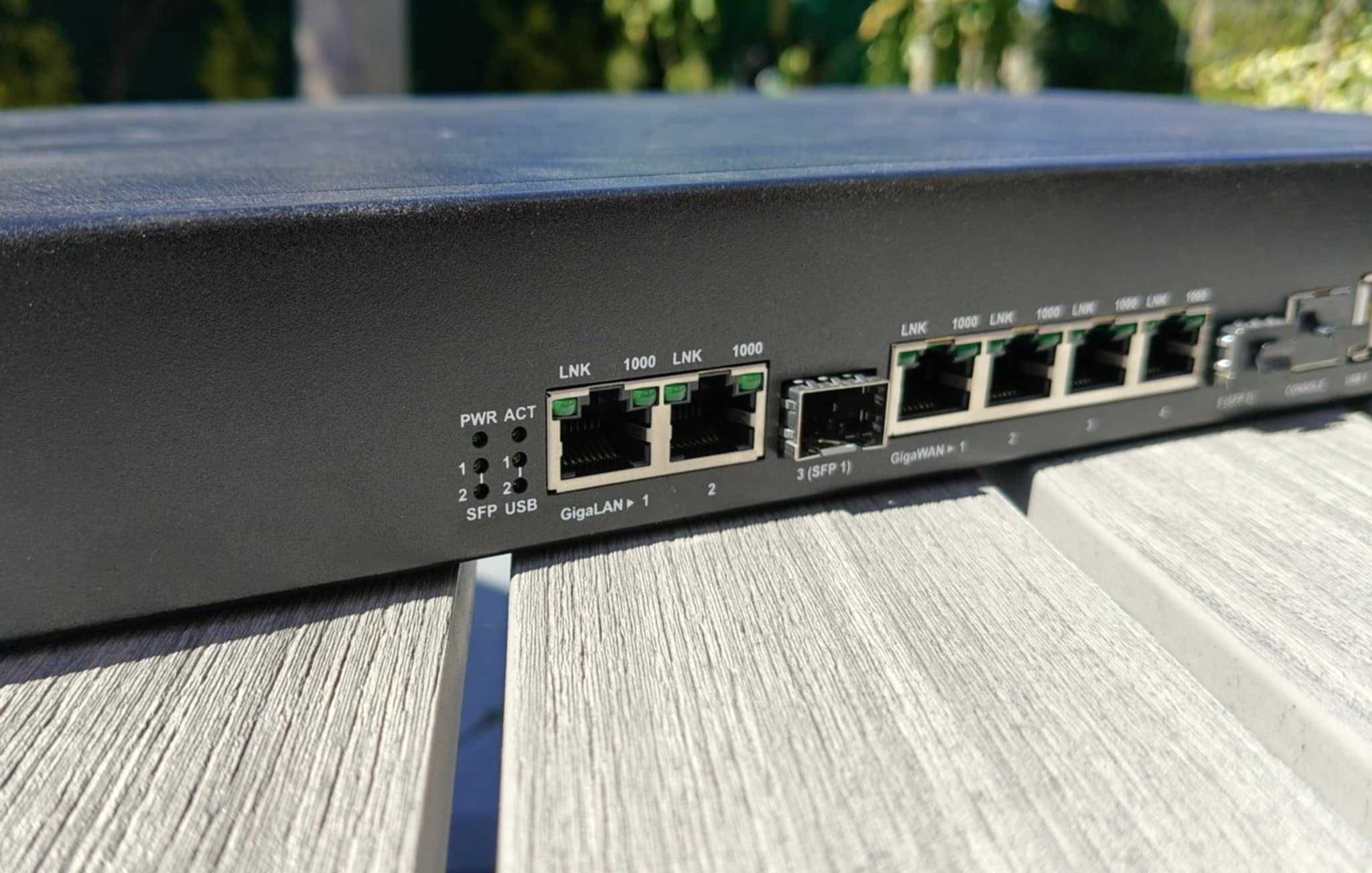 Router DrayTek Vigor 3900 (7x WAN,VPN, 100x SSL VPN) jak nowy 12mcy GW