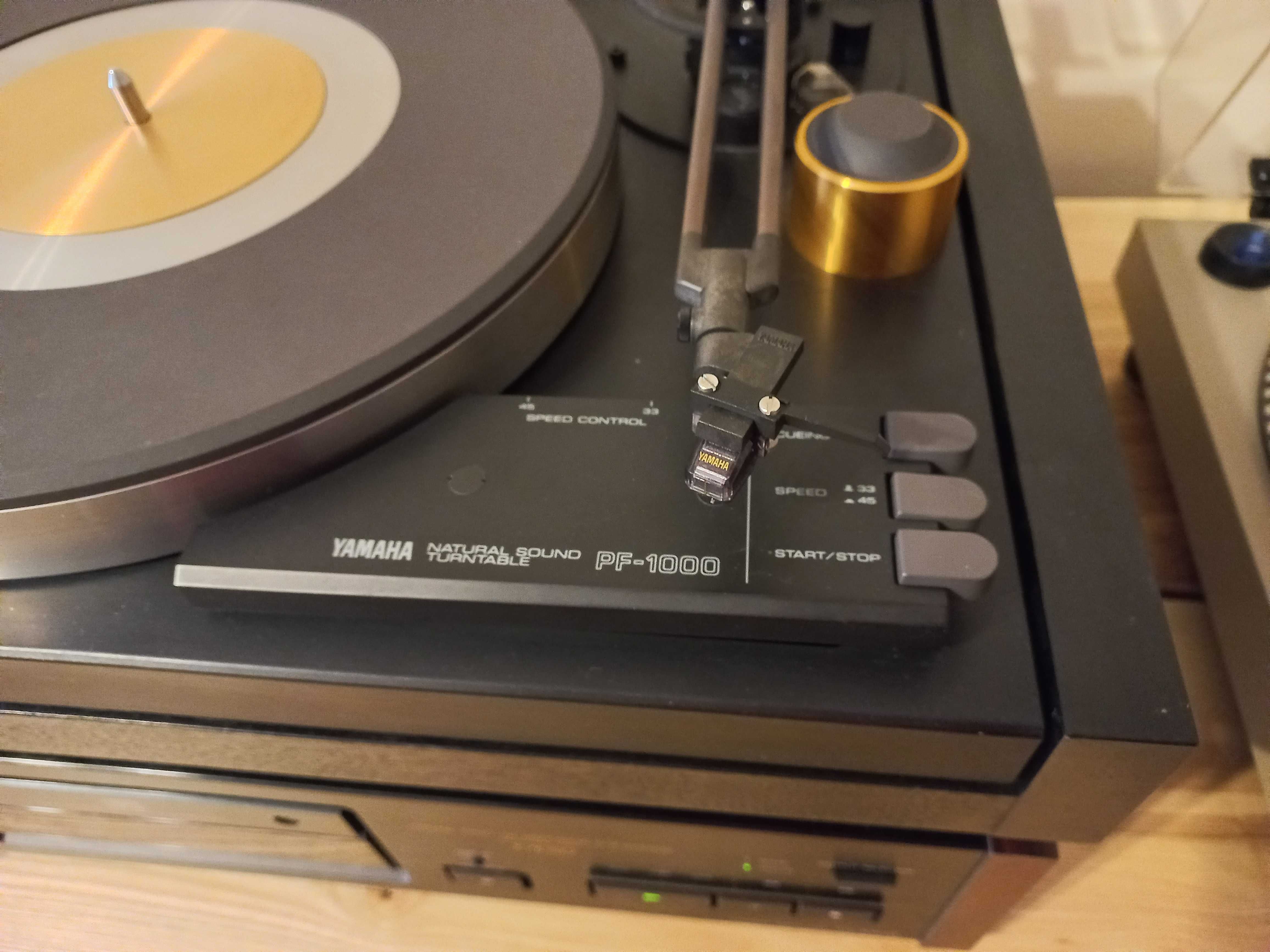 Gramofon YAMAHA PF-1000  wkł  MC-1000