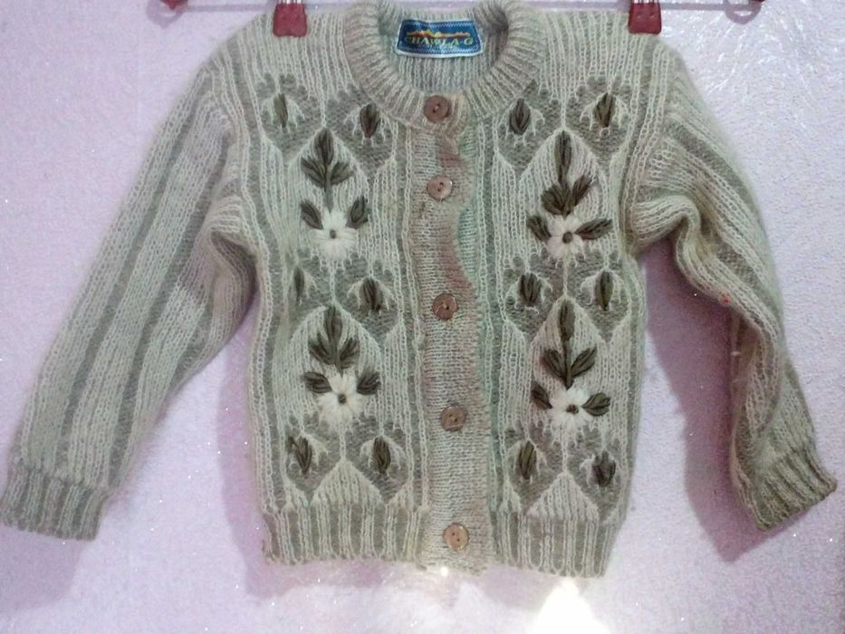 Детская мохеровая кофта/кофточка .