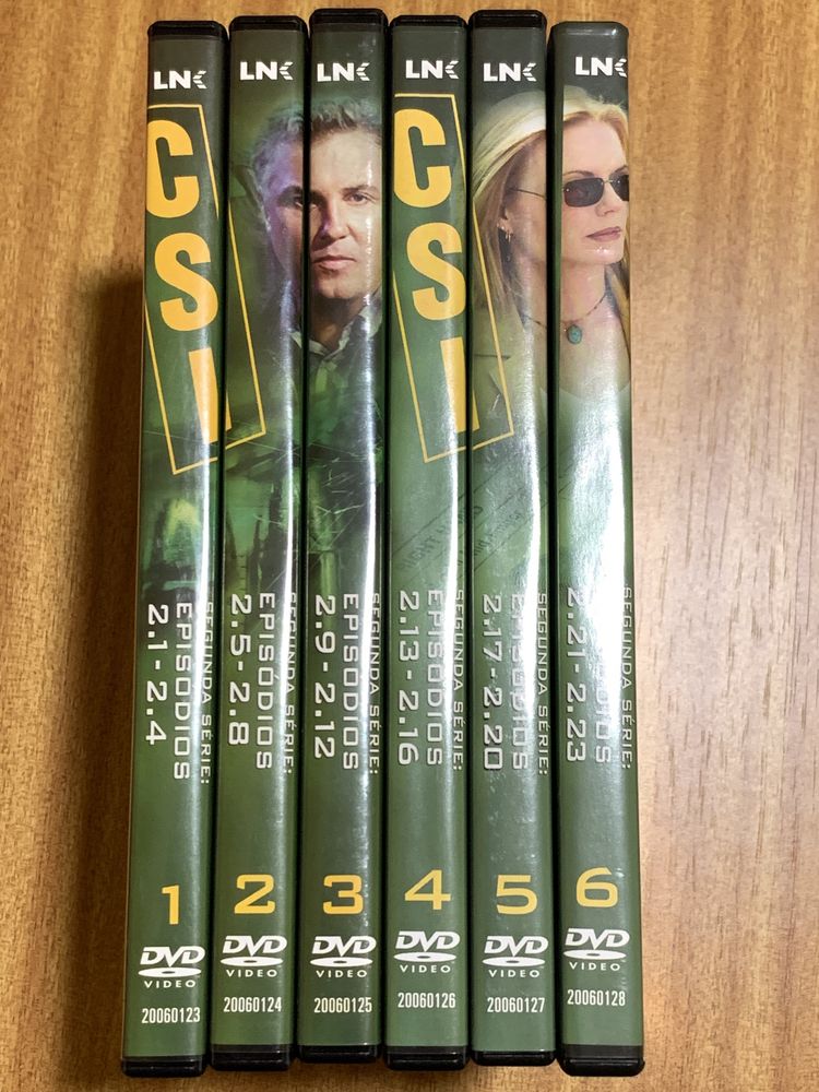 Segunda temporada CSI - dvd original (6)