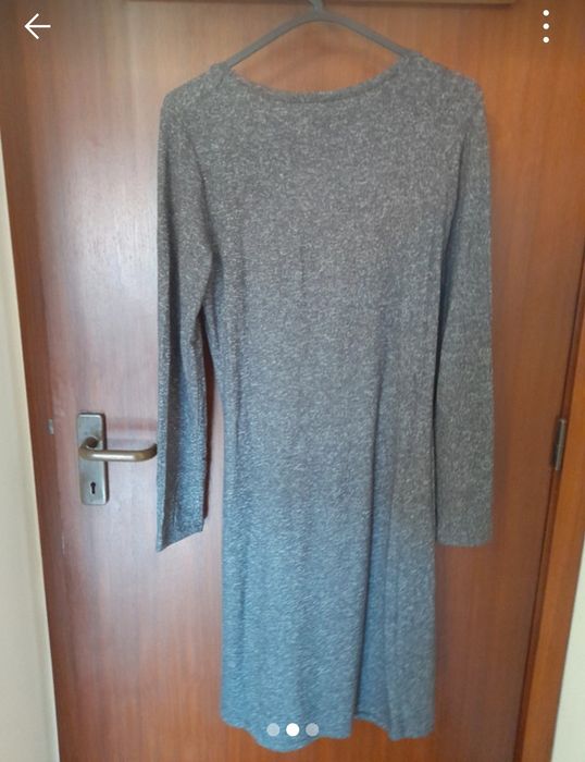 Vestido cinza Ptomod