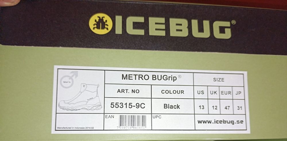 Продам термо взуття чоловічі черевики ICEBUG 47 розмір