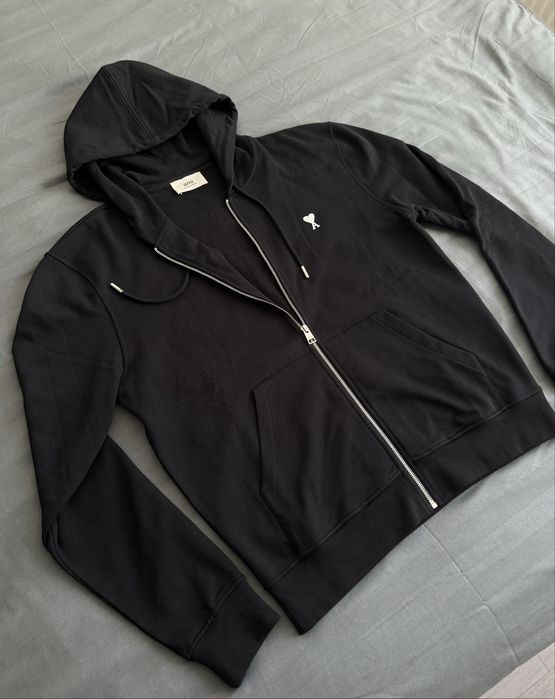 Ami hoodie L/XL оригінал амі худі зіп толстовка світшот zip new amiri
