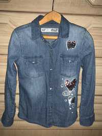 Джинсова рубашка DenimCo 6-7р