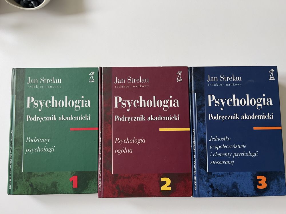 Psychologia podrecznik alademicki trzy tomy