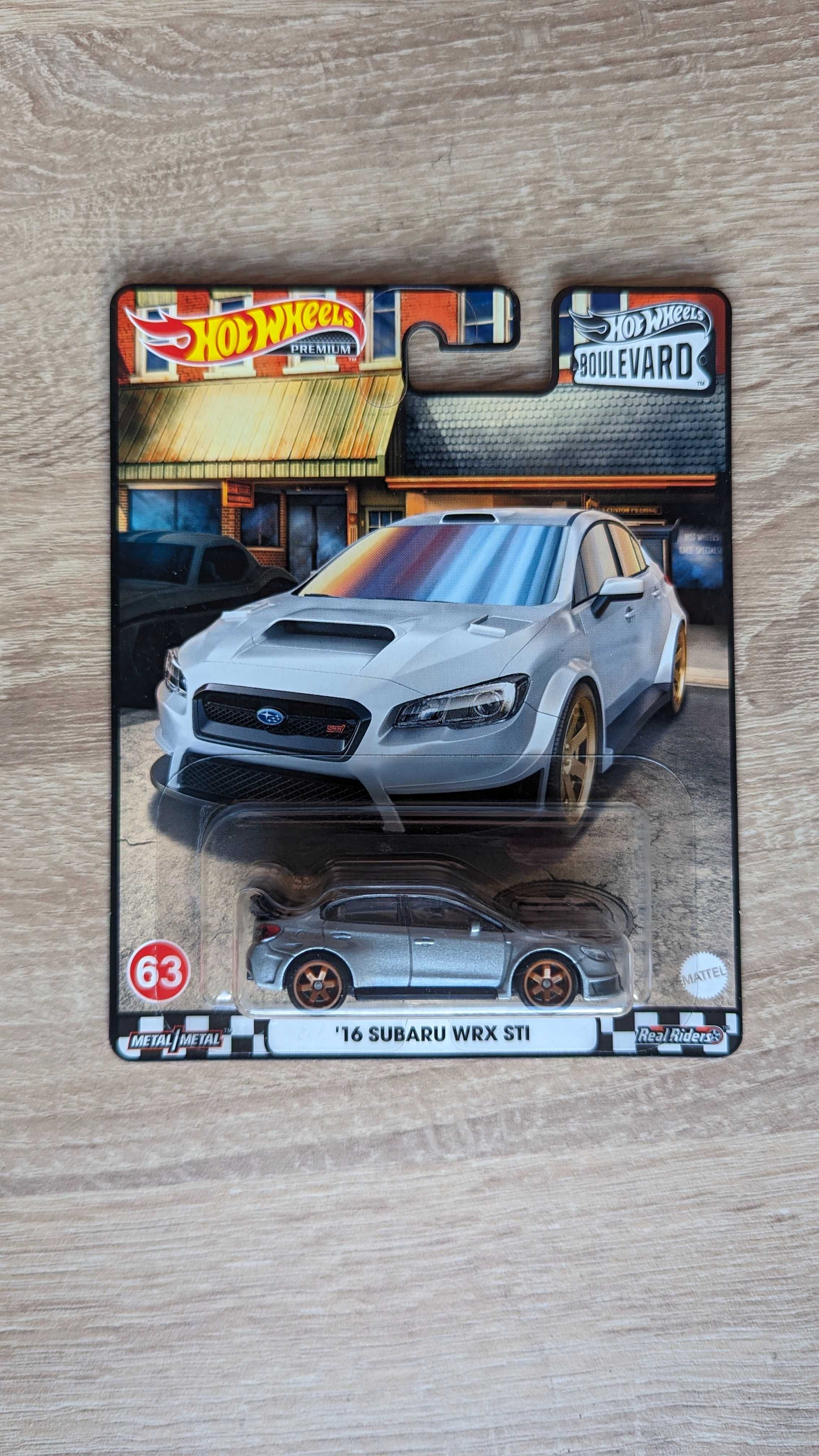 Hot Wheels Boulevard '16 Subaru WRX