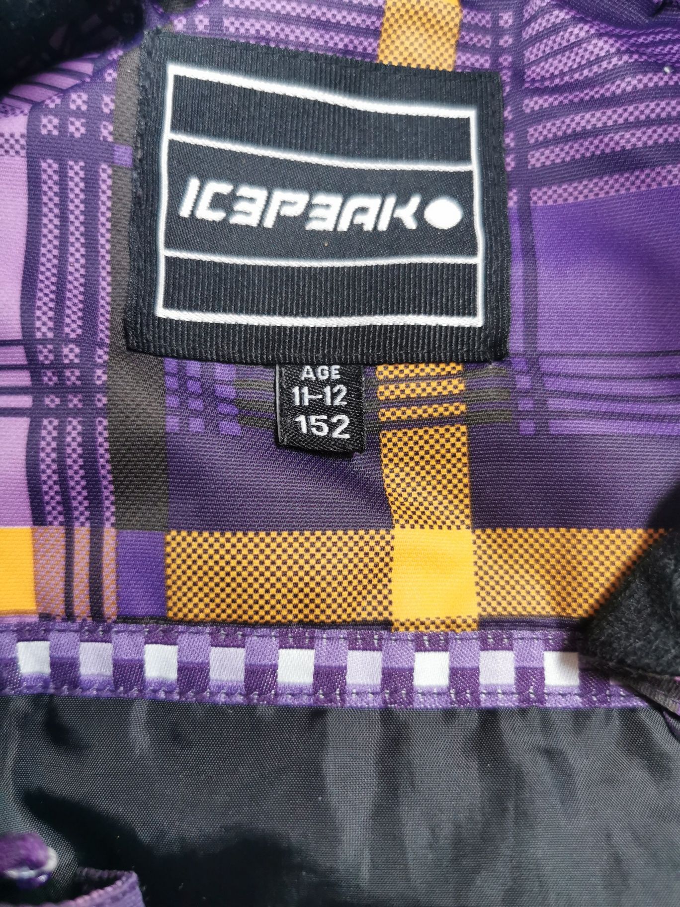 Piękna fioletową kurtka jesienno-zimowa Icepeak 152