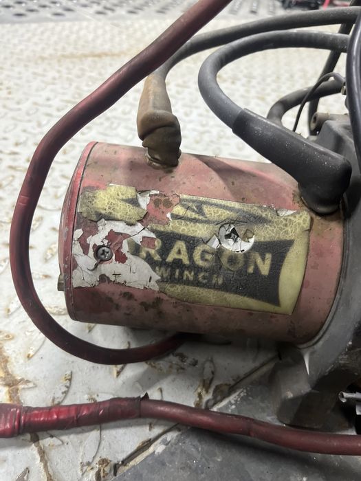 stara mocna wyciagarka dragon wciagarka starej produkcji bezprzewodowa