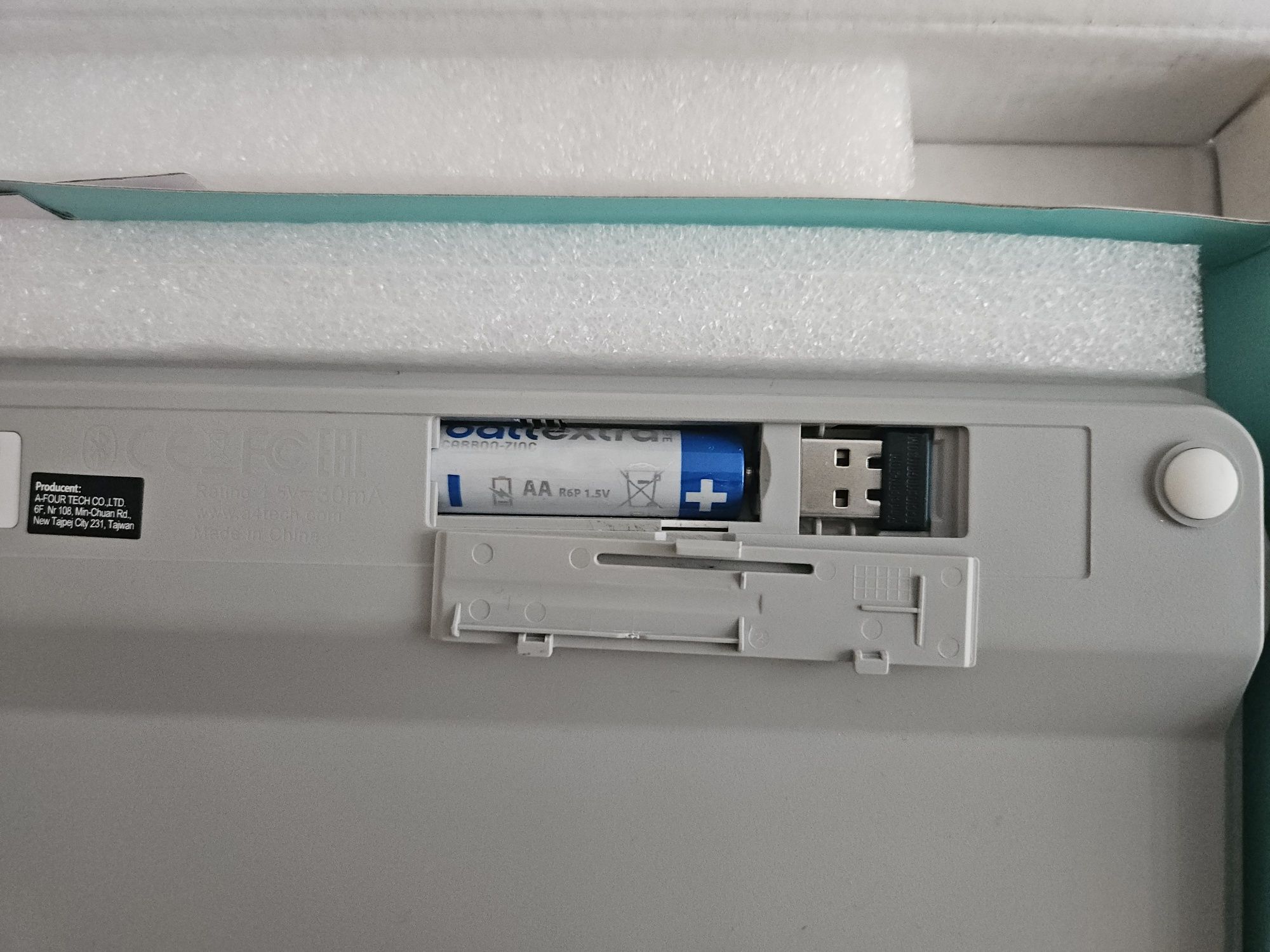 Klawiatura A4tech Fstyler FBK30 biała