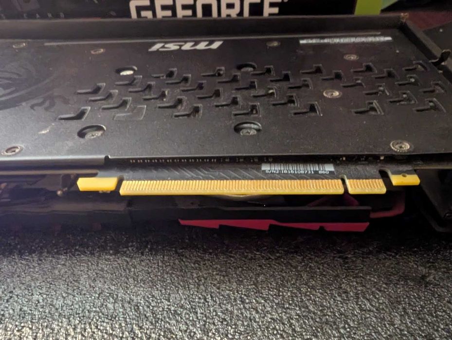 MSI GeForce GTX 1060 6gb GAMING X