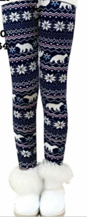 Nowe ocieplane legginsy 116 cm
