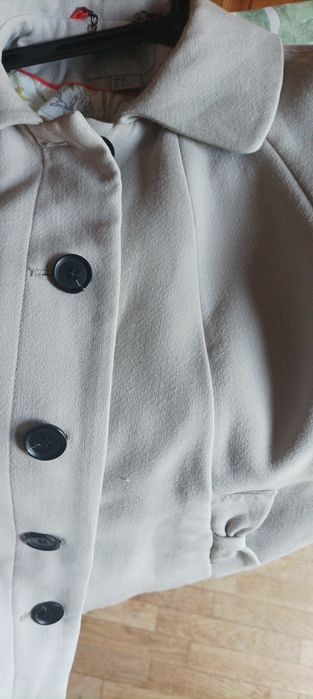 Płaszcz lolita letni wiosenny narzutka żakiet marynarka 34 XS H&M