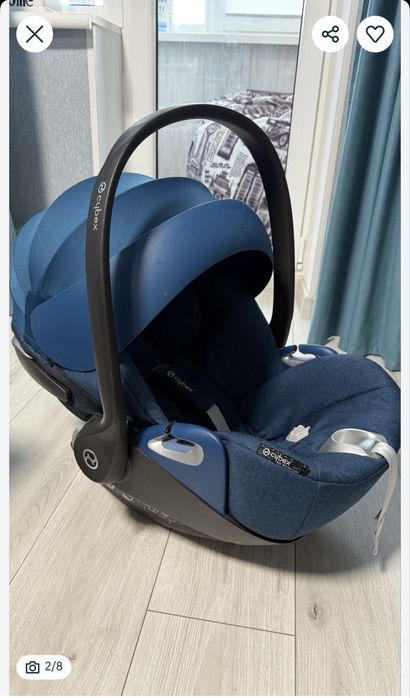 Автолюлька Cybex Cloud Z i-Size Platinum