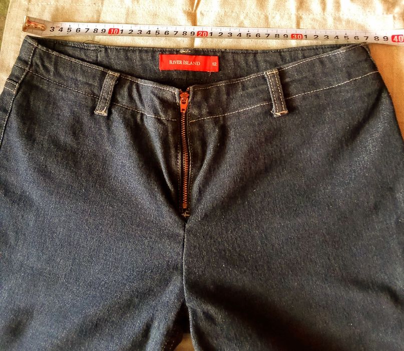 Джинсы клёш стрейч подростковые