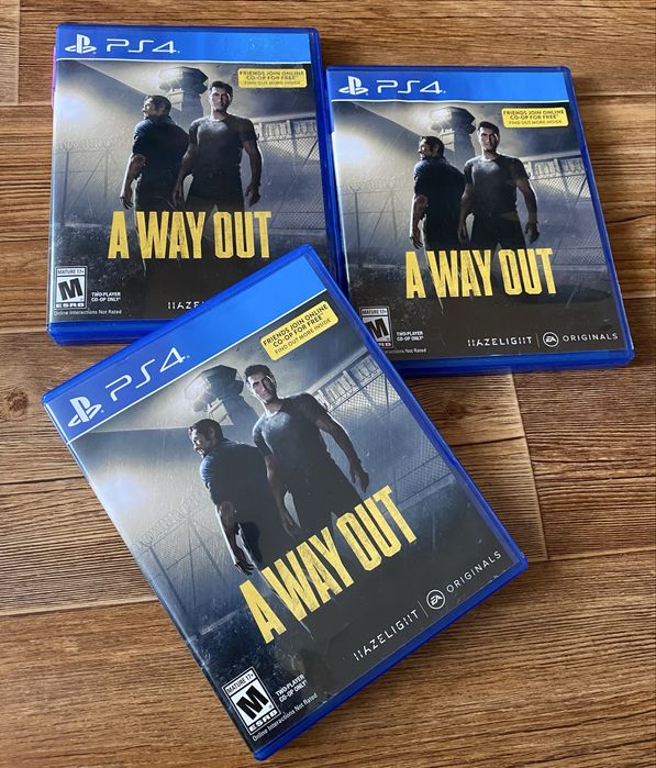 Sony PS4: A Way Out, UFC 4,Орден 1886, Days Gone, Грёзы, It Takes Two.