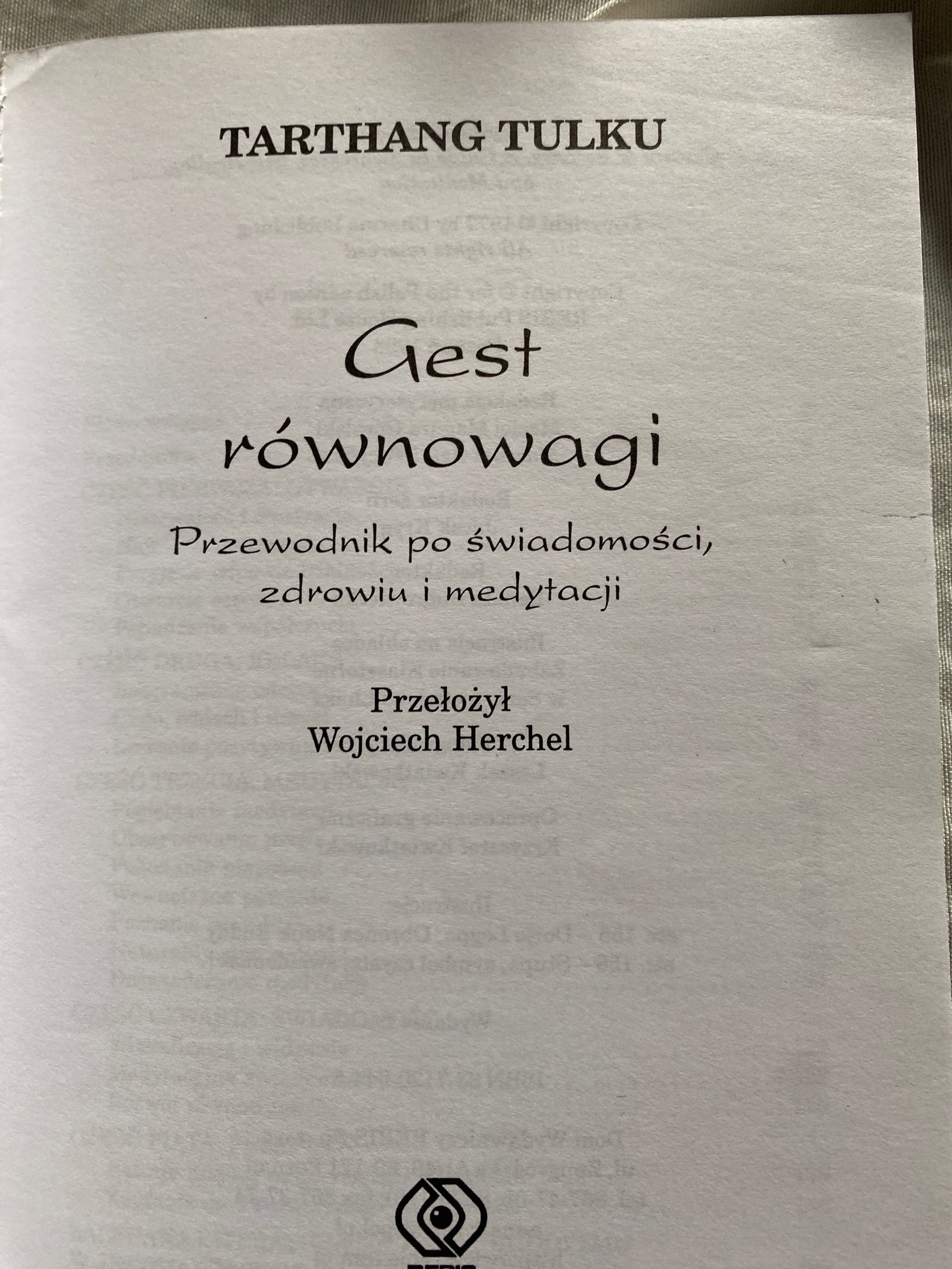 Gest Równowagi
Tulku Tarthang
