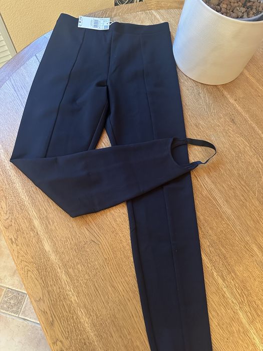 Mango Zara M лосини легінси зі штрипками лосины