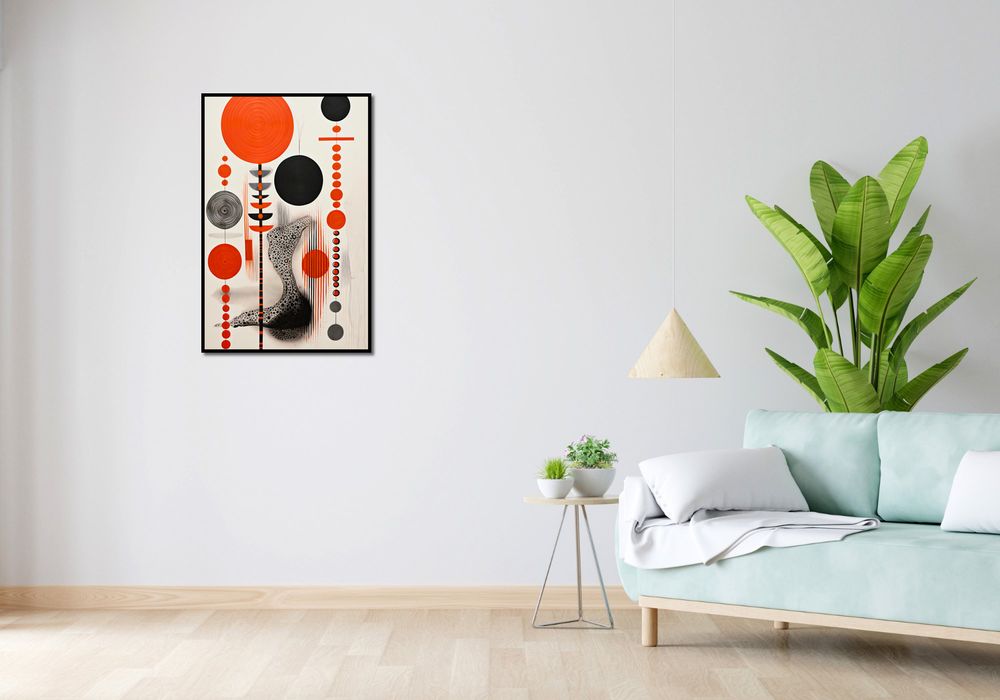 Plakat 56,6x86,4cm Kontrastowy Kosmos