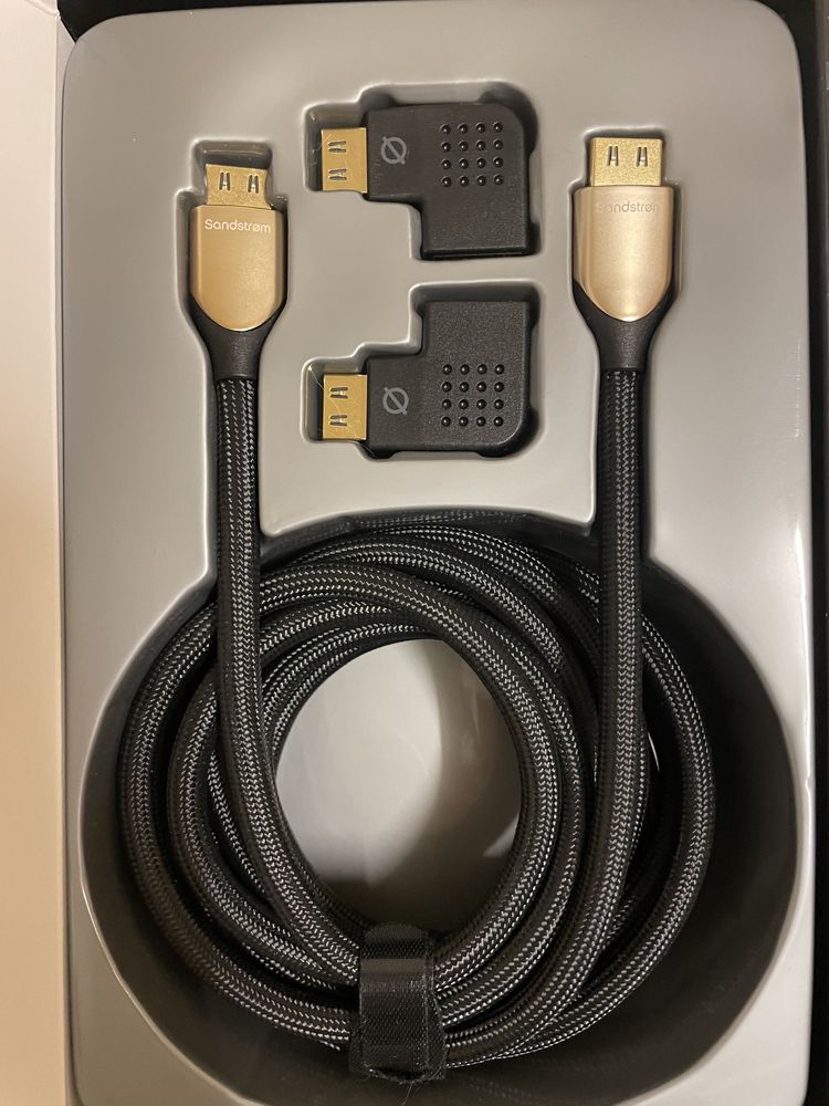 Sandstrom AV HDMI Gold Series 3M Nowy kabel przewód