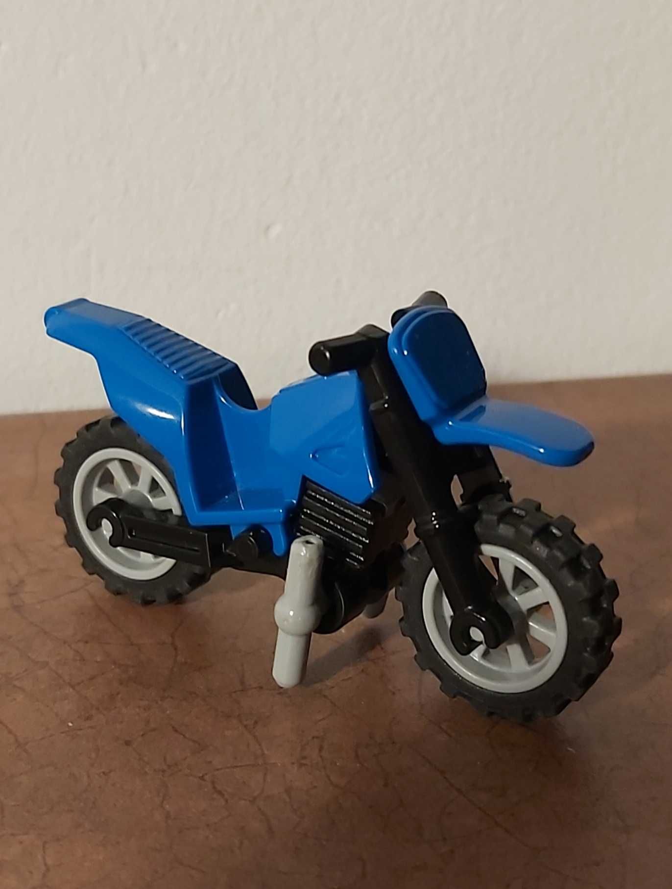 Lego City motocykl niebieski