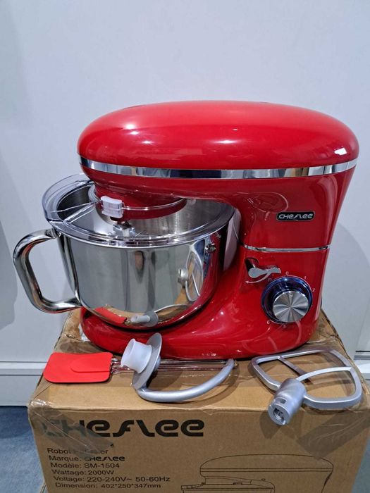 Robot Kuchenny Planetarny CHeflee Wielofunkcyjny Mikser 2000W