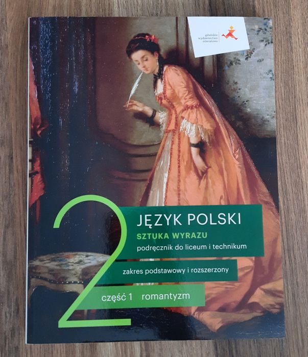 Język polski 2 Sztuka wyrazu część 1 romantyzm